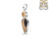 Montana Agate/Citrine Pendant-2SP MTA-1-202
