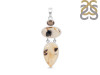 Montana Agate/Citrine Pendant-2SP MTA-1-204