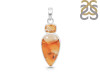 Montana Agate/Citrine Pendant-2SP MTA-1-206