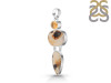 Montana Agate/Citrine Pendant-2SP MTA-1-210