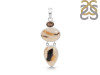 Montana Agate/Smoky Pendant-2SP MTA-1-212