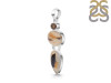 Montana Agate/Smoky Pendant-2SP MTA-1-212