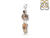 Montana Agate/Smoky Pendant-2SP MTA-1-214
