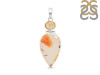 Montana Agate/Citrine Pendant-2SP MTA-1-215