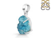 Neon Apatite Rough Pendant-SP NAR-1-123