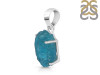 Neon Apatite Rough Pendant-SP NAR-1-60
