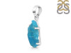Neon Apatite Rough Pendant-SP NAR-1-62