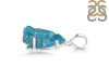 Neon Apatite Rough Pendant-SP NAR-1-65