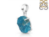 Neon Apatite Rough Pendant-SP NAR-1-66