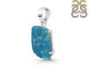 Neon Apatite Rough Pendant-SP NAR-1-79