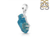 Neon Apatite Rough Pendant-SP NAR-1-81