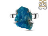Neon Apatite Rough Adjustable Ring-ADJ-R NAR-2-28