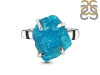 Neon Apatite Rough Adjustable Ring-ADJ-R NAR-2-35