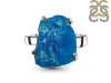 Neon Apatite Rough Adjustable Ring-ADJ-R NAR-2-37