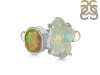 Opal Polished Nugget Ring-2R-Size-9 OPL-2-1274