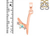 Opal & White Topaz Alphabet Y Pendant OPL-RDA-25.