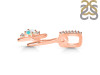 Opal & White Topaz Alphabet H Pendant OPL-RDA-34.