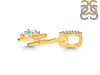 Opal & White Topaz Alphabet H Pendant OPL-RDA-34.