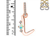 Opal & White Topaz Alphabet L Pendant OPL-RDA-38.