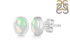 Opal Stud Earring OPL-RDE-1256.