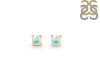 Opal Stud Earring OPL-RDE-1296.