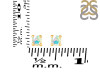 Opal Stud Earring OPL-RDE-1296.