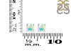 Opal Stud Earring OPL-RDE-1321.