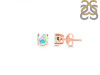 Opal Stud Earring OPL-RDE-1321.