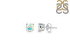 Opal Stud Earring OPL-RDE-1321.