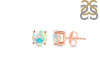 Opal Stud Earring OPL-RDE-1353.