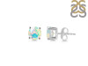 Opal Stud Earring OPL-RDE-1353.