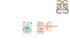 Opal Stud Earring OPL-RDE-1435.