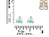 Opal Stud Earring OPL-RDE-1517.