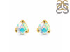 Opal Stud Earring OPL-RDE-1517.