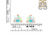 Opal Stud Earring OPL-RDE-1564.