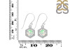 Opal & White Topaz Earring OPL-RDE-701.