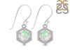 Opal & White Topaz Earring OPL-RDE-701.