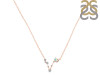 Pisces Zodiac Star Constellation Opal & White Topaz Necklace OPL-RDN-387.