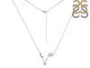 Pisces Zodiac Star Constellation Opal & White Topaz Necklace OPL-RDN-387.
