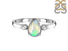 Opal & White Topaz Ring OPL-RDR-1772.
