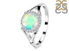 Opal & White Topaz Ring OPL-RDR-1790.