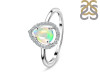 Opal & White Topaz Ring OPL-RDR-1803.