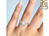 Opal & White Topaz Ring OPL-RDR-1930.