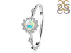 Opal & White Topaz Ring OPL-RDR-1937.
