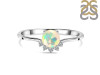 Opal & White Topaz Ring OPL-RDR-1942.
