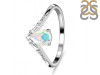 Opal & White Topaz Ring OPL-RDR-2283.
