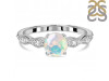 Opal & White Topaz Ring OPL-RDR-2288.