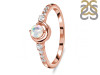 Opal & White Topaz Ring OPL-RDR-2292.