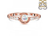 Opal & White Topaz Ring OPL-RDR-2292.