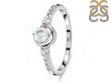 Opal & White Topaz Ring OPL-RDR-2292.